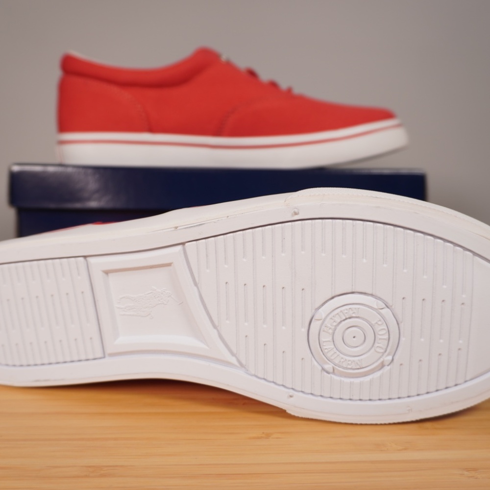 Polo Ralph Lauren Pepper Washed Keaton Junior Shoes Brand New With Tags - Picture 12 of 16